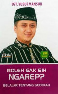Boleh Gak Sih Ngarep? : Belajar Tentang Sedekah